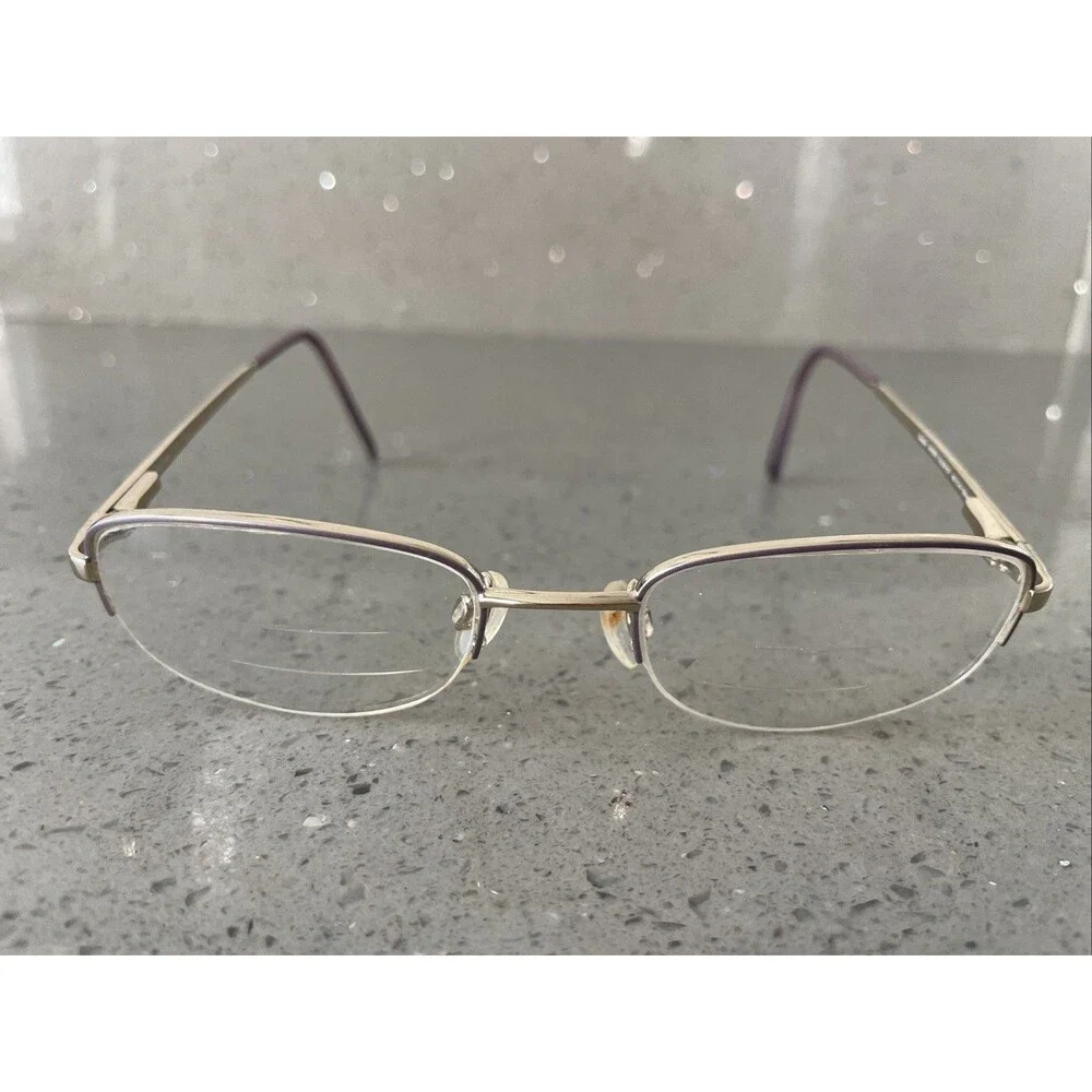 Aristar by Charmant AR16301 Col 577 Eyeglasses Frames ONLY 48-19-135 half rim